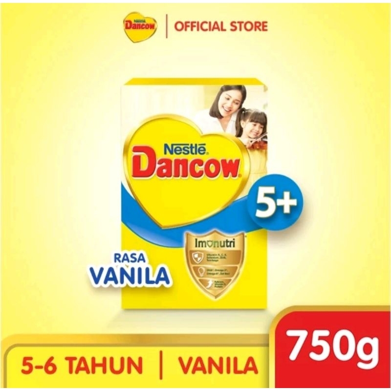 Dancow 5+ vanila 750 gram
