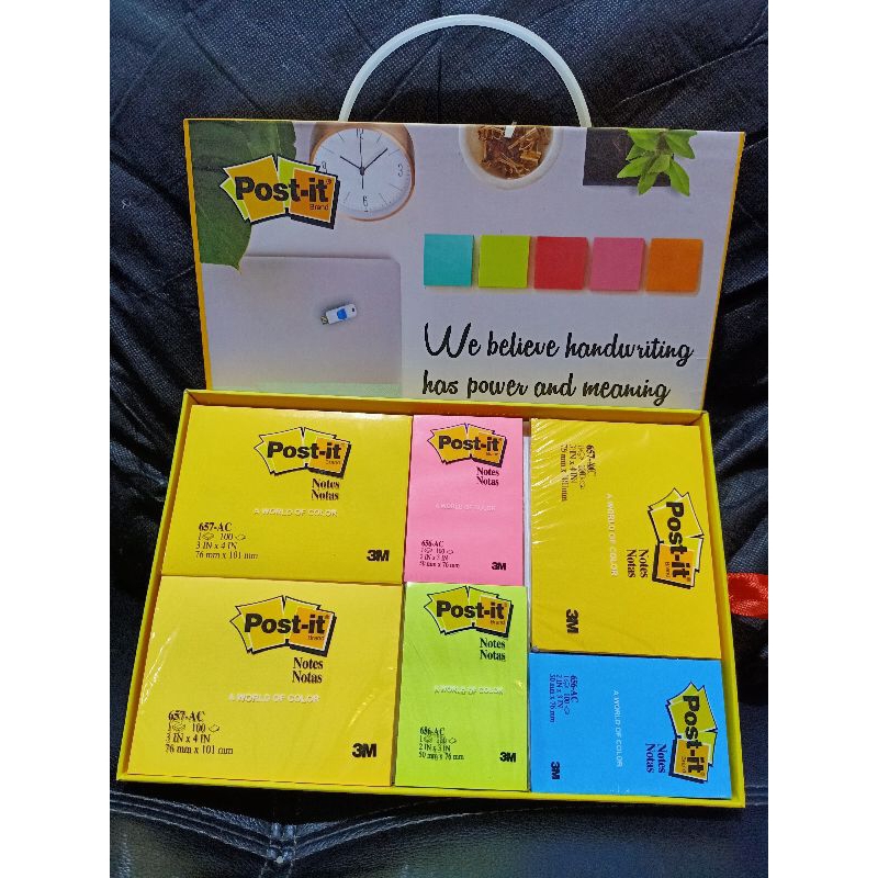 Paket Post it  3M 1box isi 6