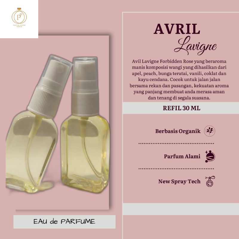 ☃️PHP☃️ Parfum Avril lavigne | Spary 30 ML