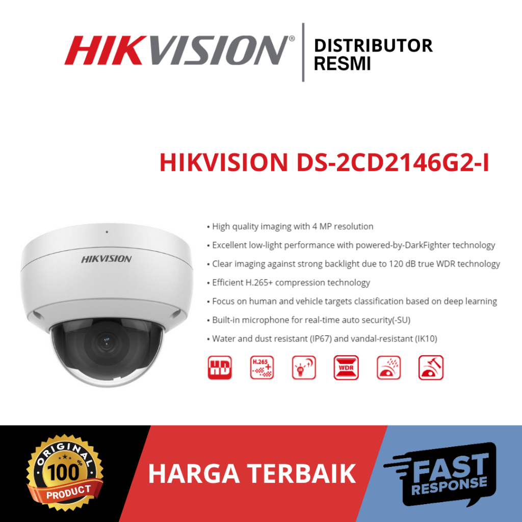 HIKVISION DS-2CD2146G2-I 4MP
