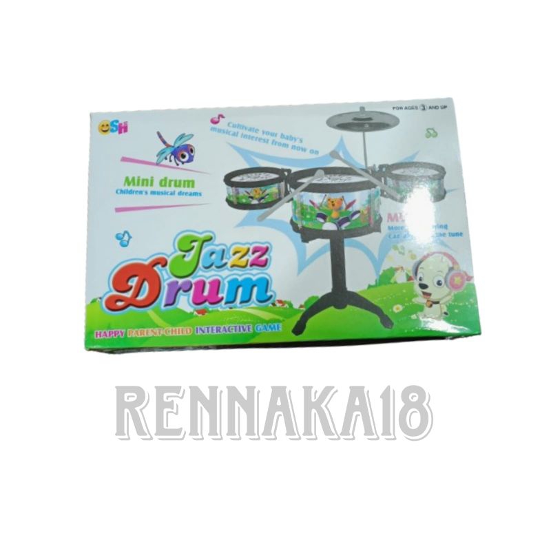 Mainan Anak Drum Set mini/Jazz Drum