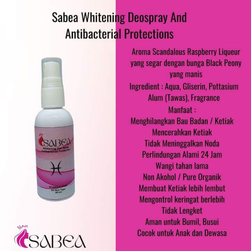 SABEAwhiteningdeospray