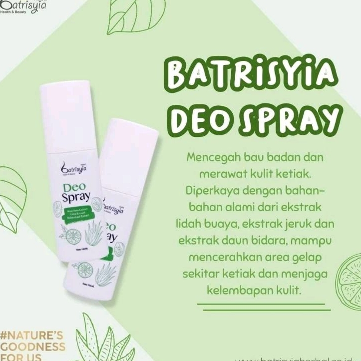 Batrisyia Deodorant Spray