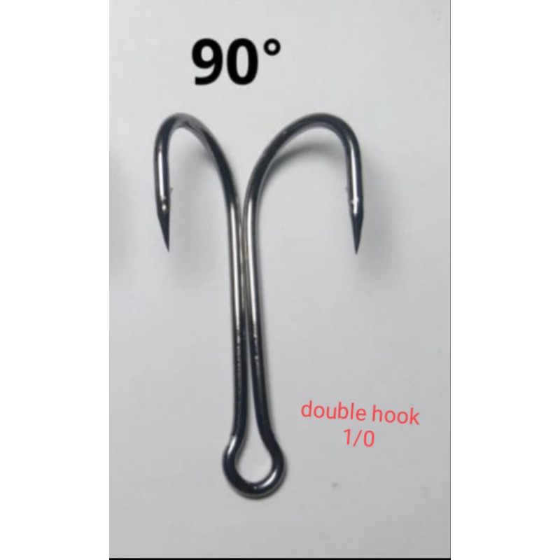 doube hook isi 50 pcs 90 derajat
