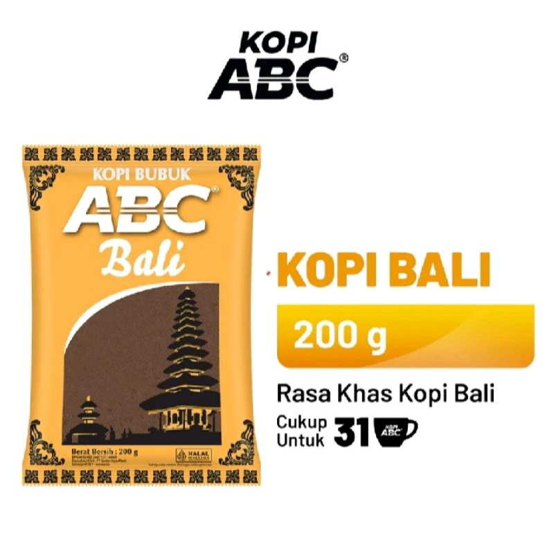 Kopi ABC Bali 200gr