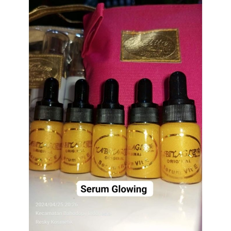 serum glowing