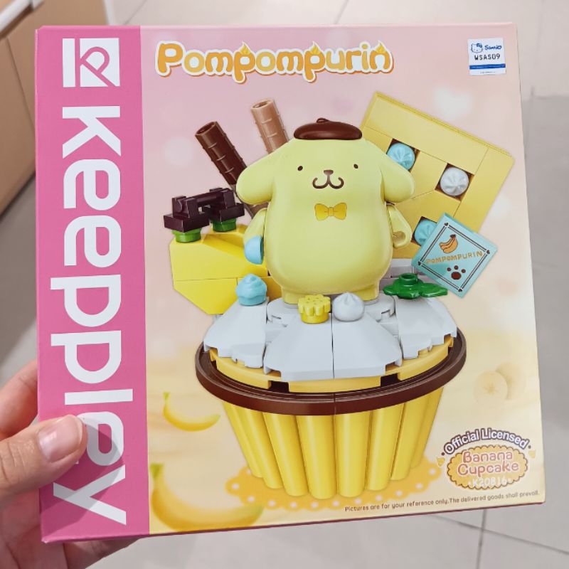 BRICK KEEPPLEY POMPOMPURIN BANANA CUPCAKE