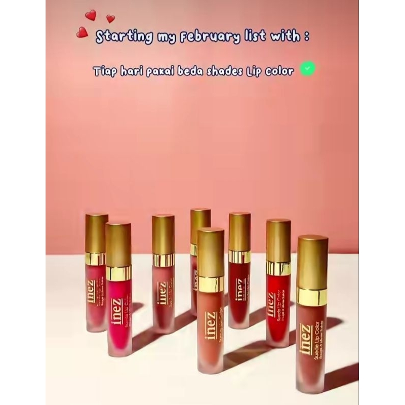 Suede lip color inez