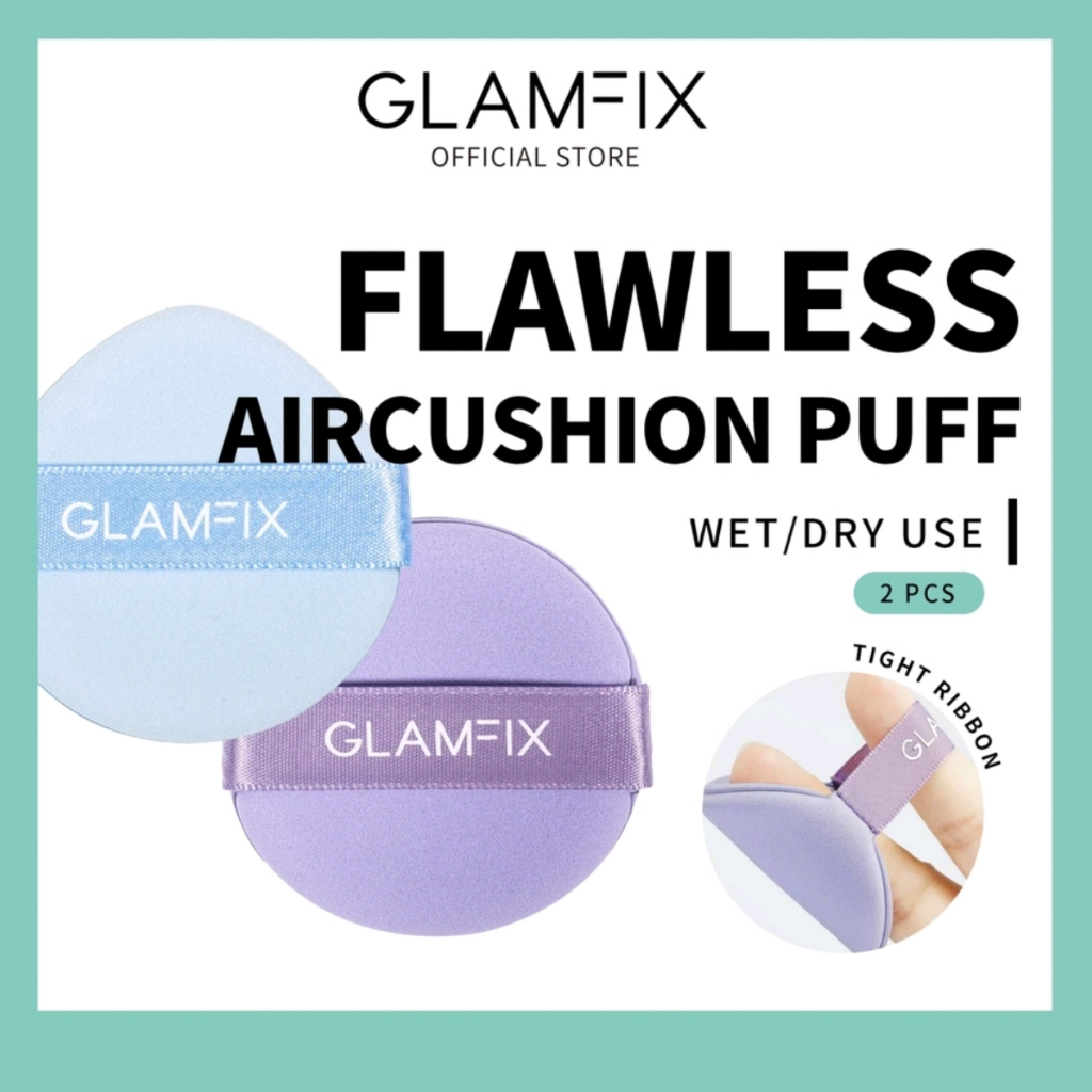 GLAMFIX - Flawless Aircushion Puff 2pcs