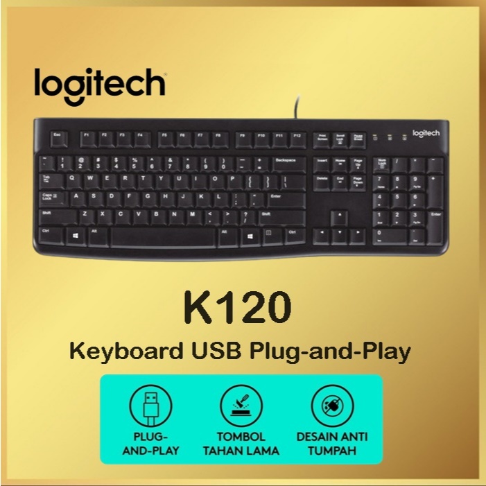 Logitech K120 USB Keyboard