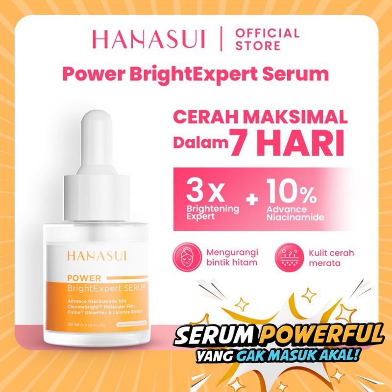 Hanasui power brightexpert serum
