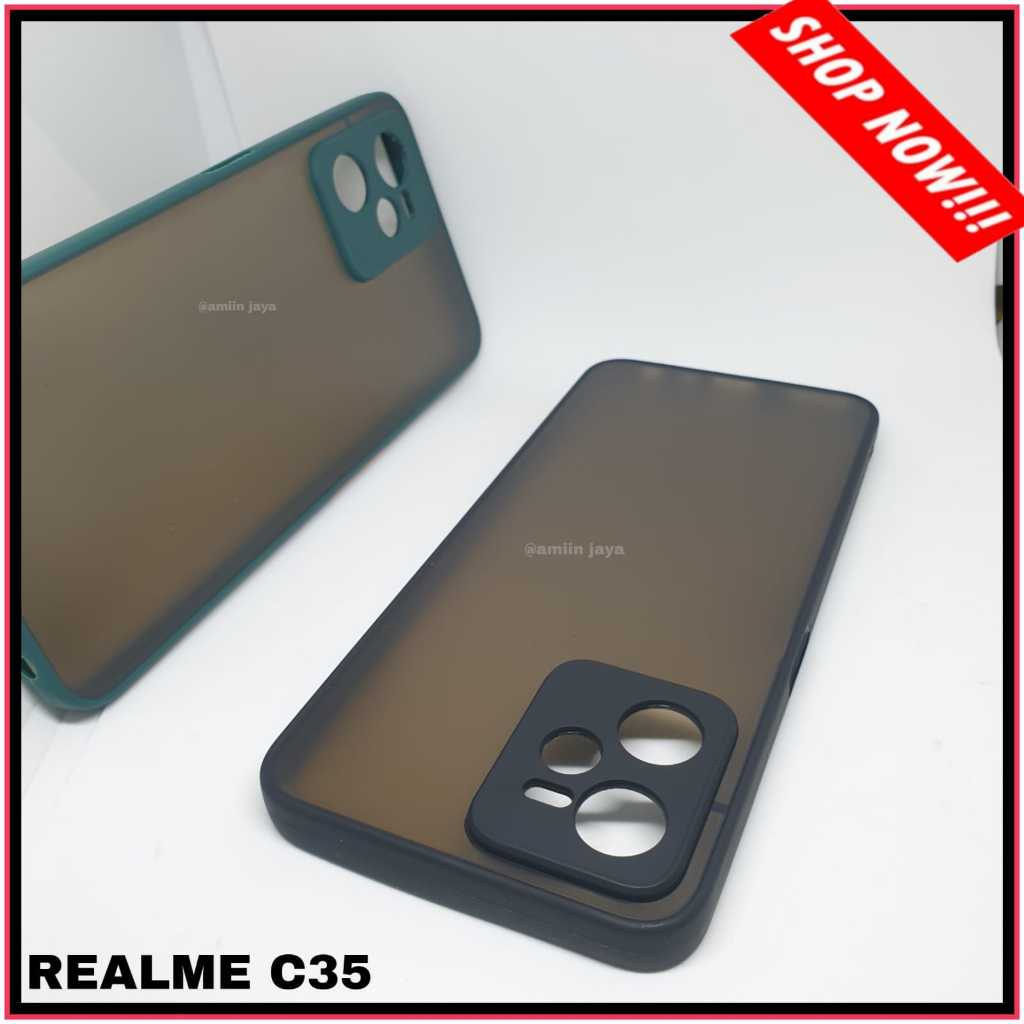 Case Realme C35 Shockproof Hybird Premium Hard Case