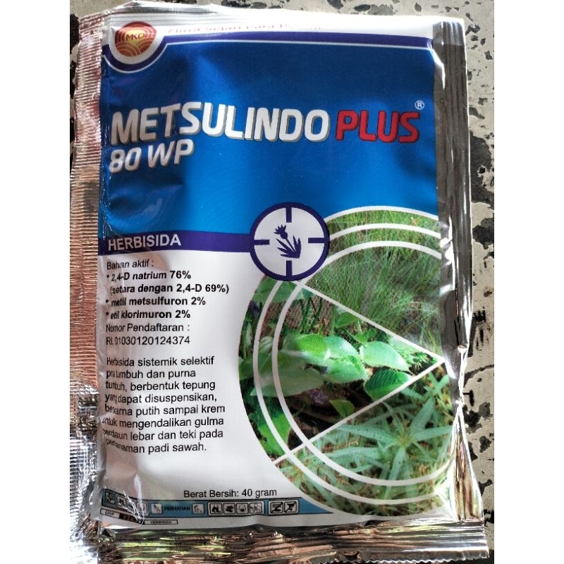 Herbisida METSULINDO PLUS 80 WP