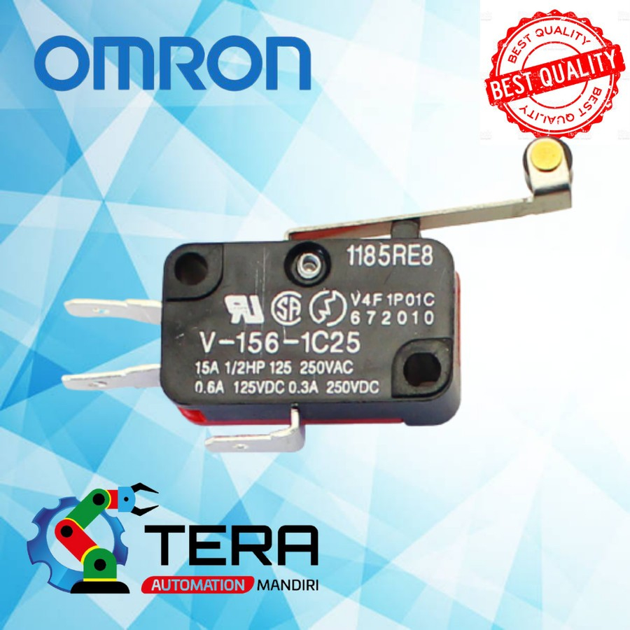 V-156-1C25 Micro Limit Switch Long Hinge Roller Micro switch 10 PCS READY STO