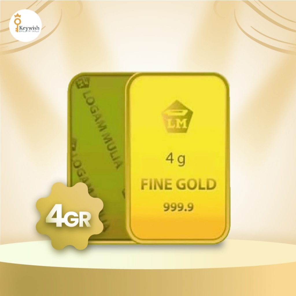 Logam Mulia Antam Retro Berdiri - 4 Gram