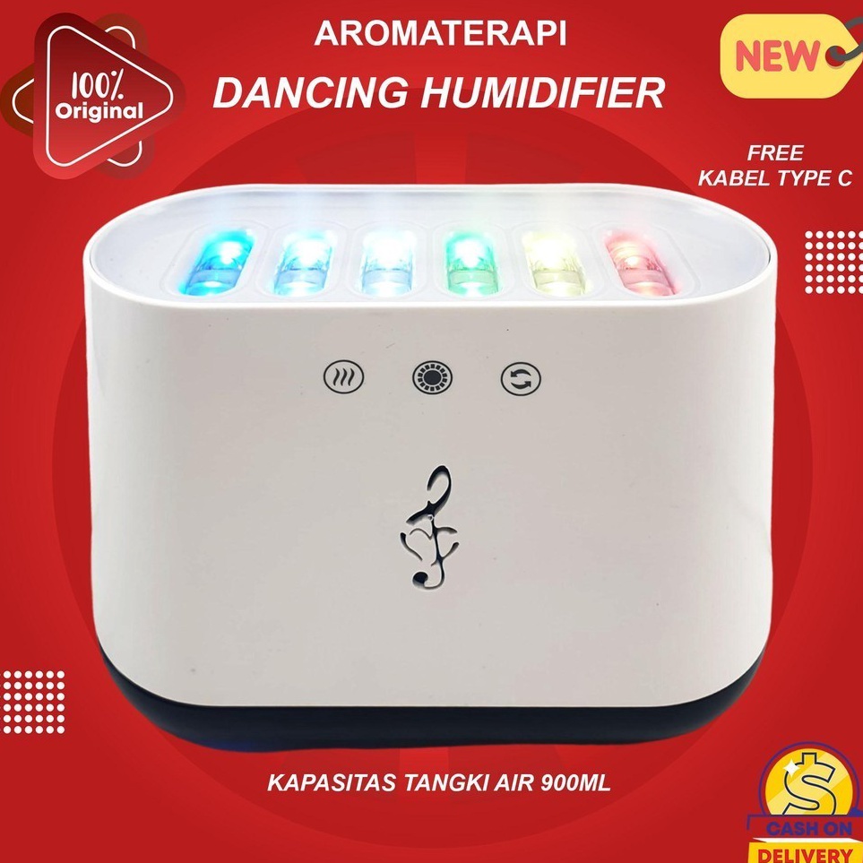 Dancing Humidifier Air Aromaterapi Mini Diffuser Aromatherapy ART B5W6