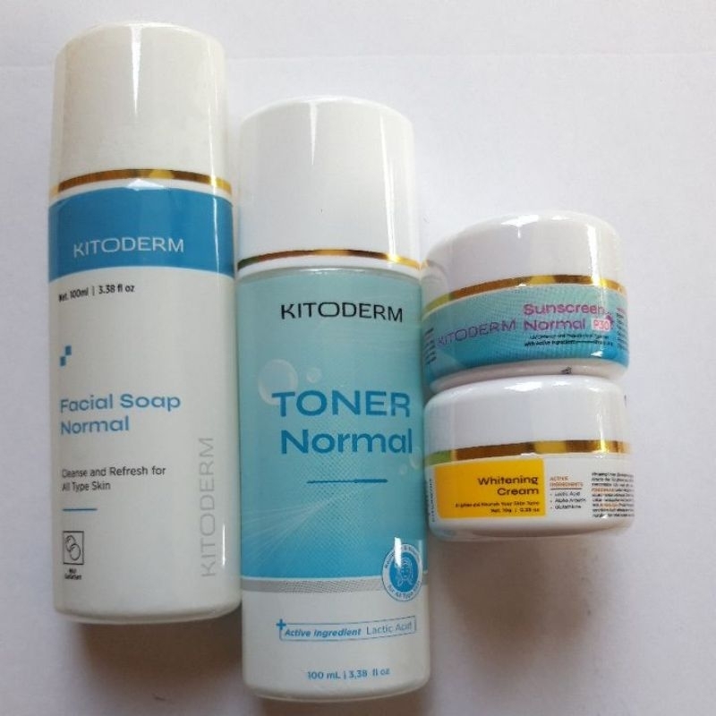 Kitoderm Paket whitening kulit normal