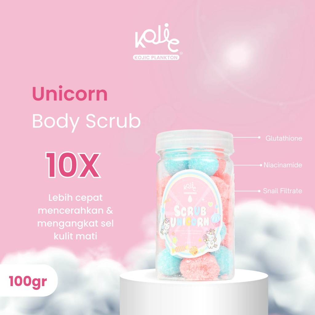 UNICORN SCRUB KOJIC PLANKTON
