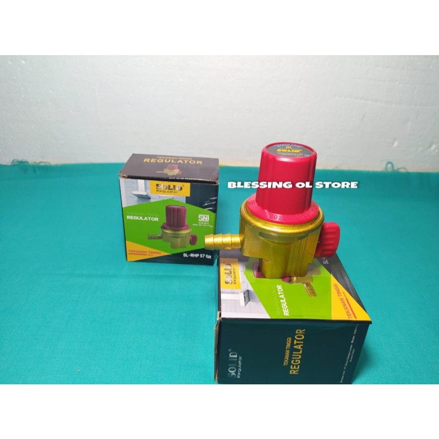 Regulator Gas High Pressure Solid