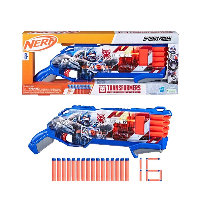 Nerf Transformers Optimus Primal 20-Inch Dart Blaster