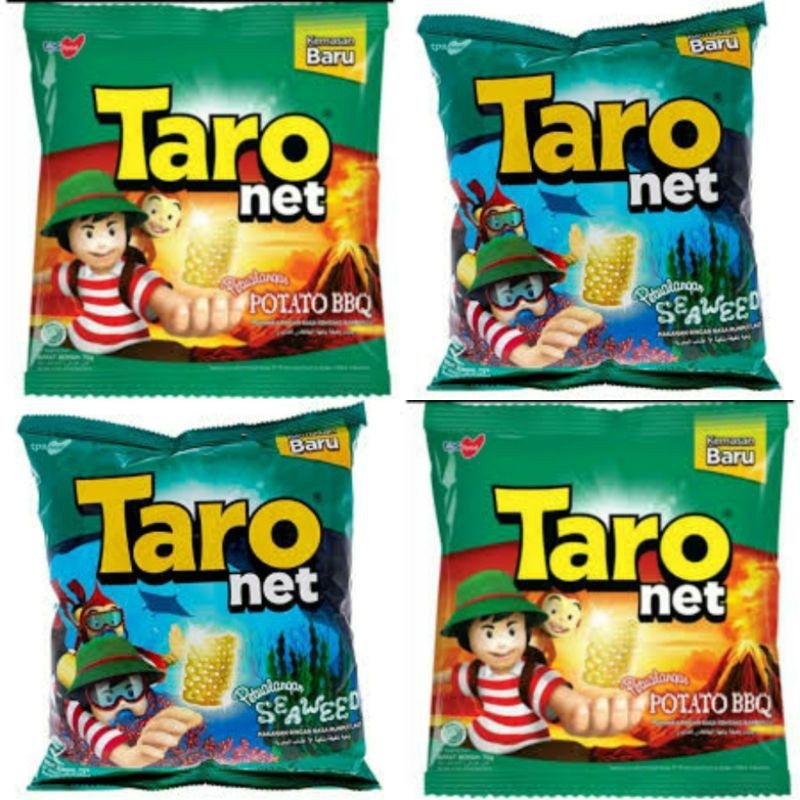 TARO SNACK NET ALL VARIANT 62 GRAM