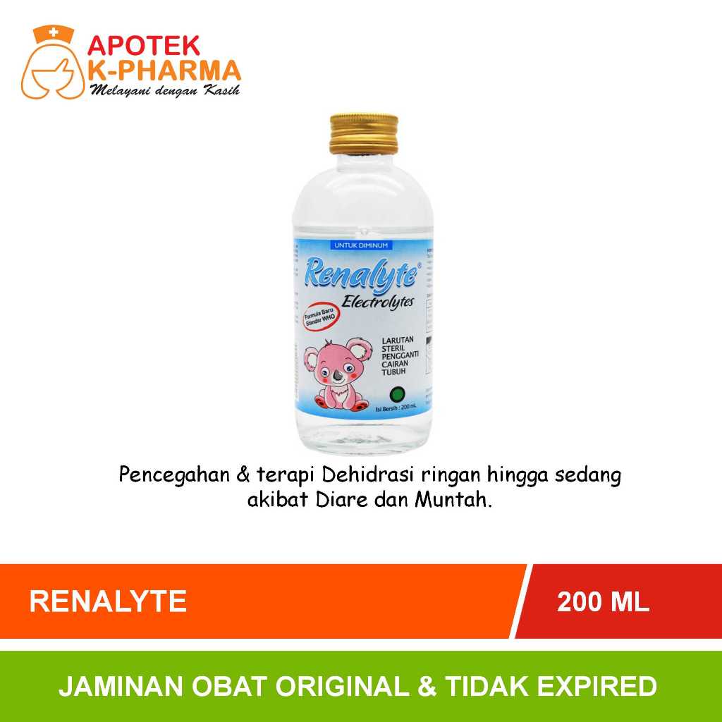 Renalyte Isi 200ml Obat Original