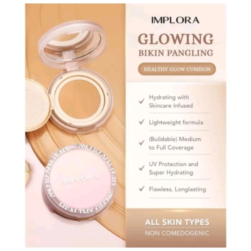 IMPLORA HEALTHY GLOW CUSHION & REFFIL