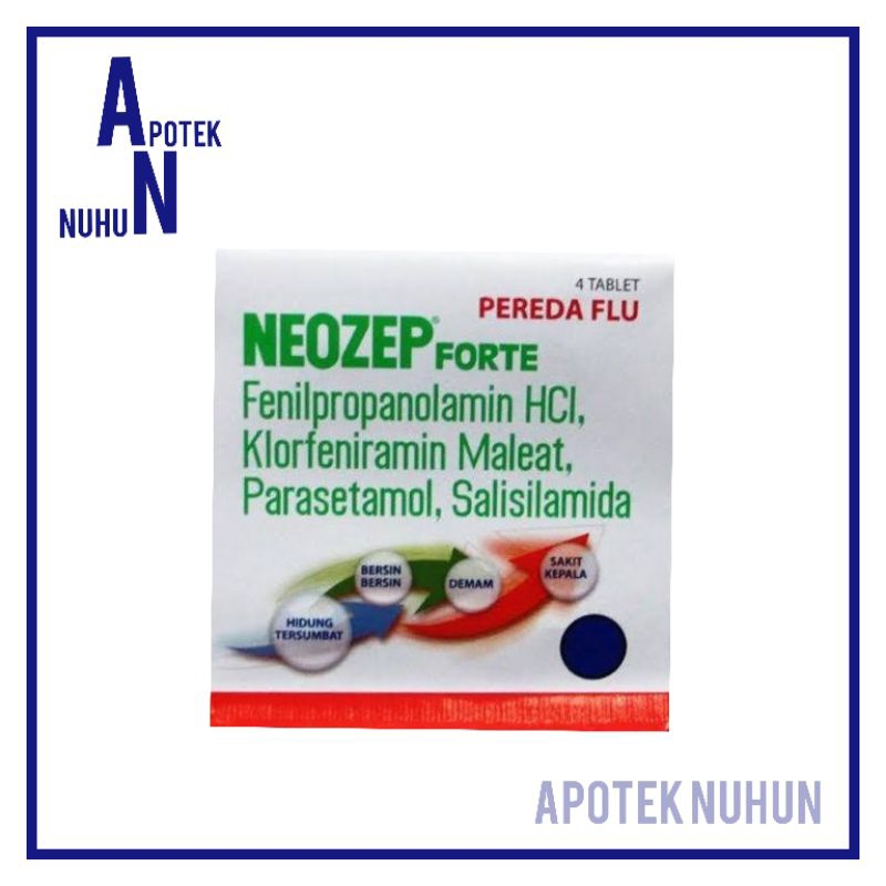 Neozep Porte Strip 4 tablet
