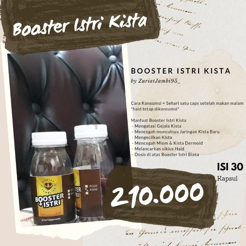 Booster Istri Kista