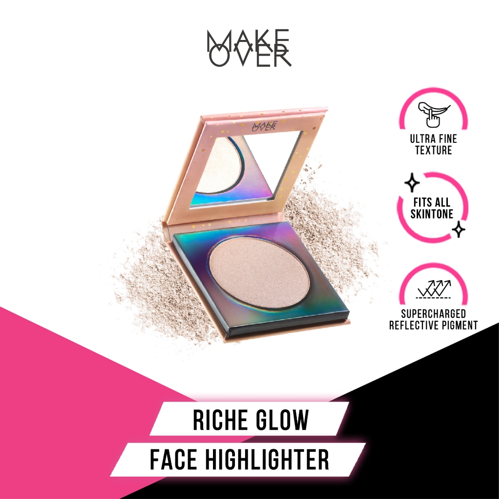 Make Over Riche Glow face Highlighter