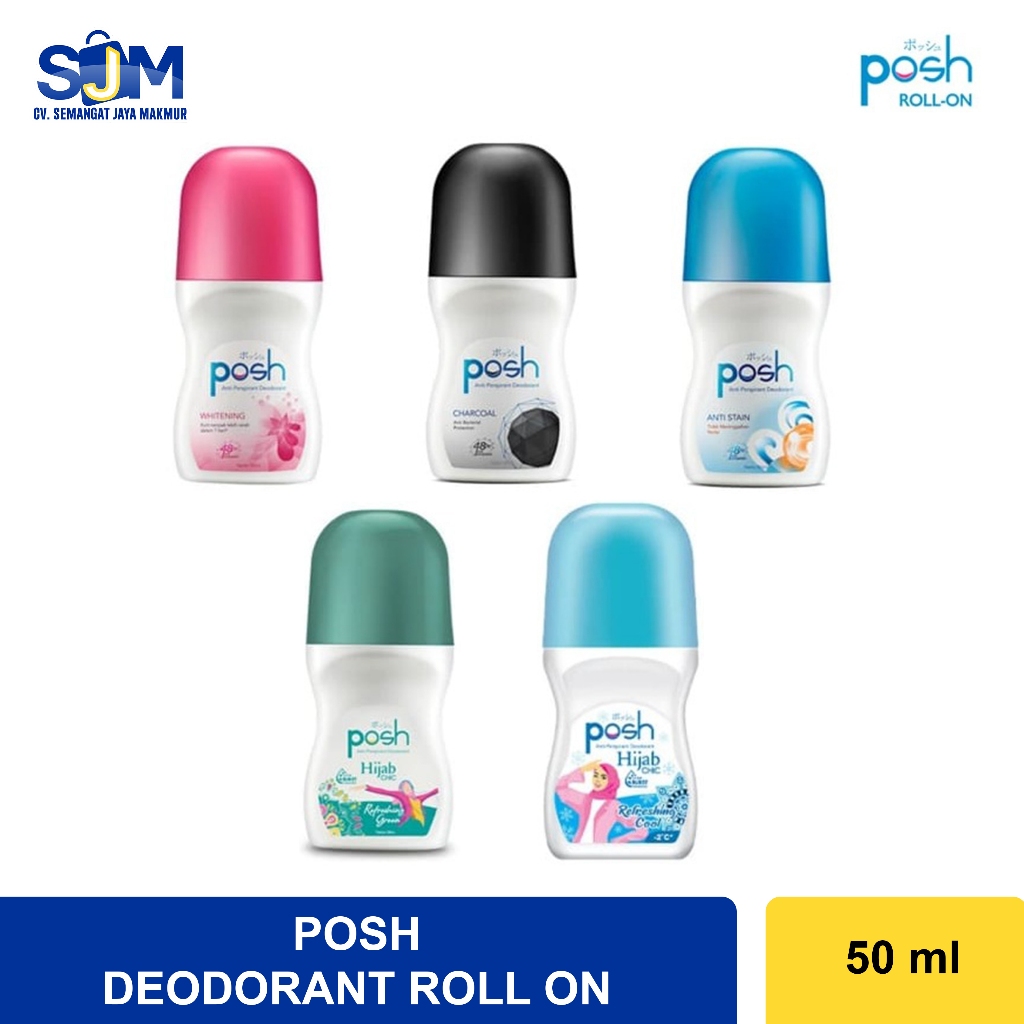 POSH DEODORANT ROLL ON 50ML