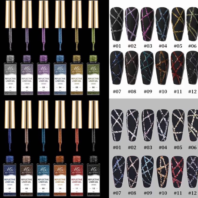 KODE U24F AS REFLECTIVE SPIDER LINER GEL EFFECT FLASH