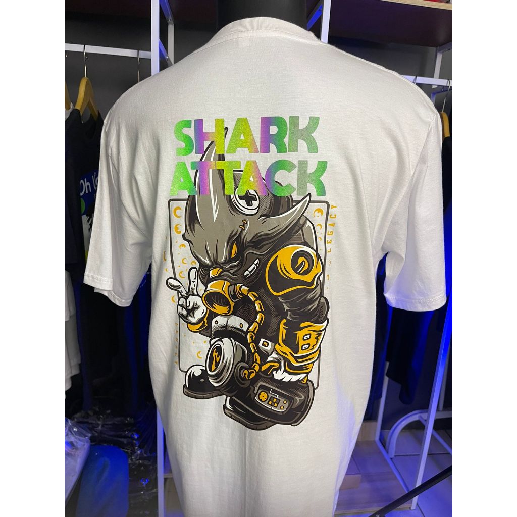 KAOS NYALA REFLECTIVE SHARK ATTACK