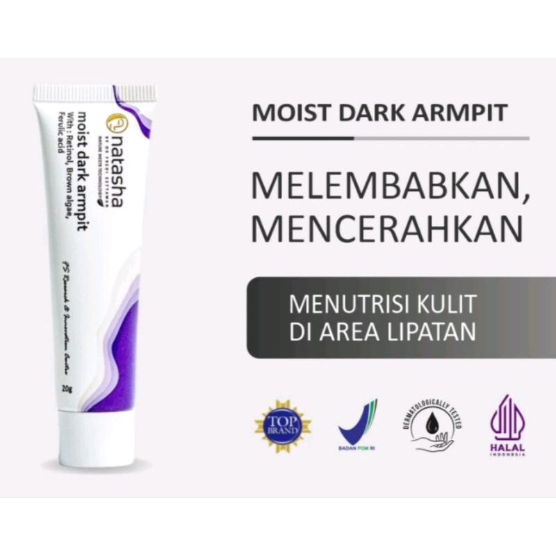 Moist dark armpit