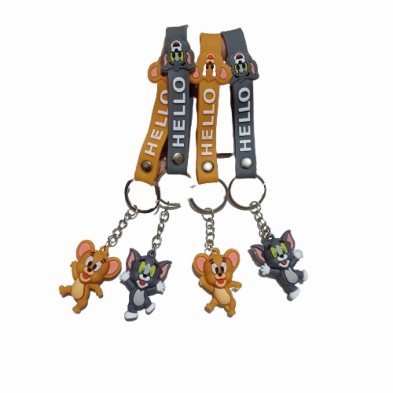 Gantungan Kunci Strap Tom Jerry Random