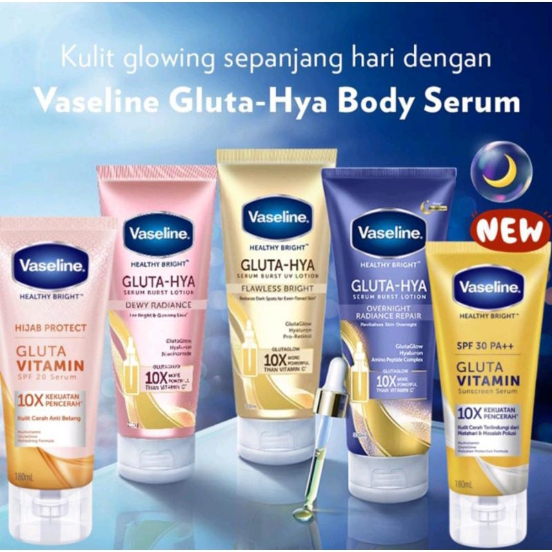 ( Toserba ) Vaseline Gluta-Hya 200ml
