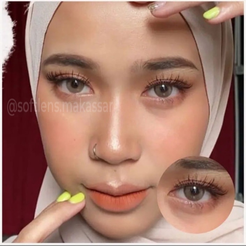 Khanza - Softlens Dubai OCRE BROWN NORMAL S/d -10.00