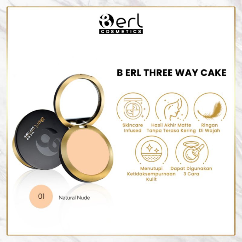 B Erl Three Way Cake