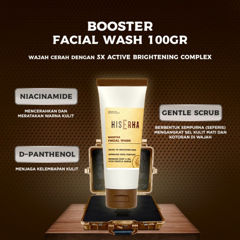 booster facial wash