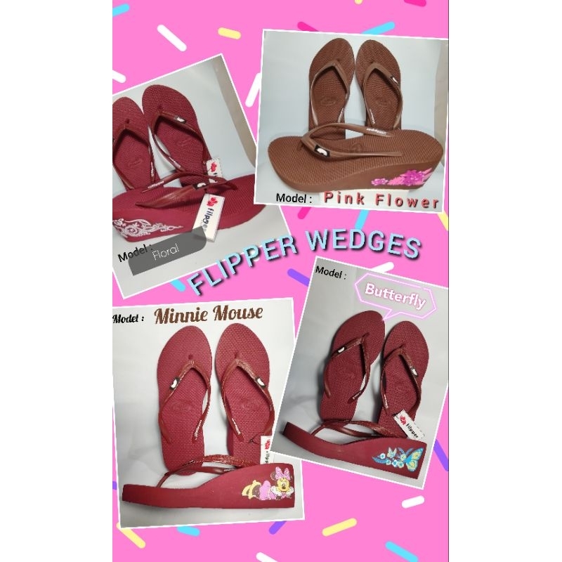 Sandal Wedges Filpper