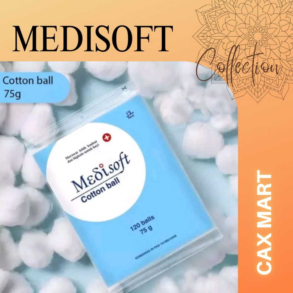 MEDISOFT Cotton Ball 120 Balls