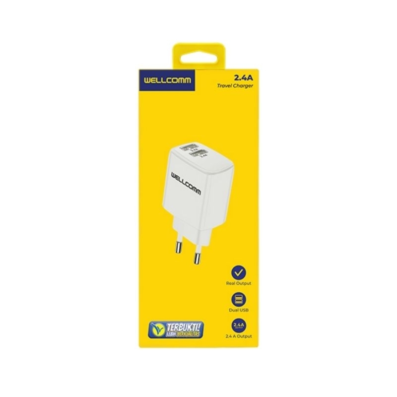 Wellcomm Charger Type C 2.4A