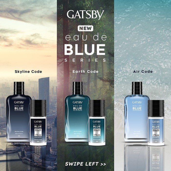 Gatsby Eau De Blue EDP 100ml