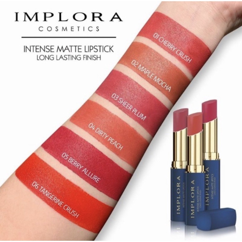 IMPLORA Intense Matte Lipstick / Implora intensif lipstik