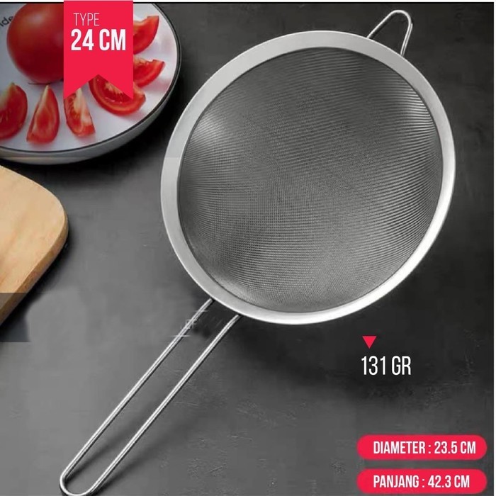 Saringan Minyak Tepung Teh 24cm