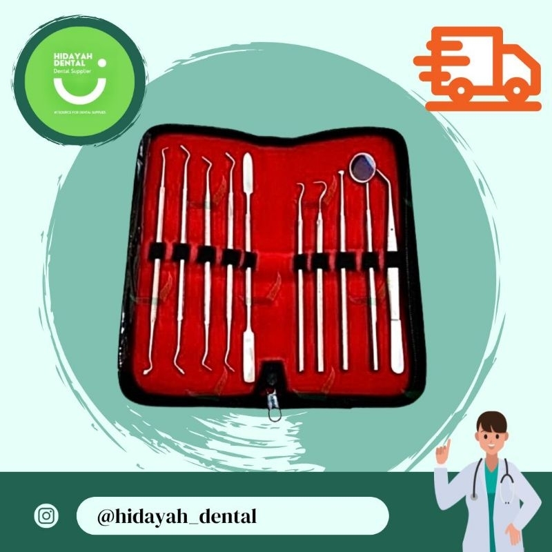 Diagnostik instrument set#isi 10 pc