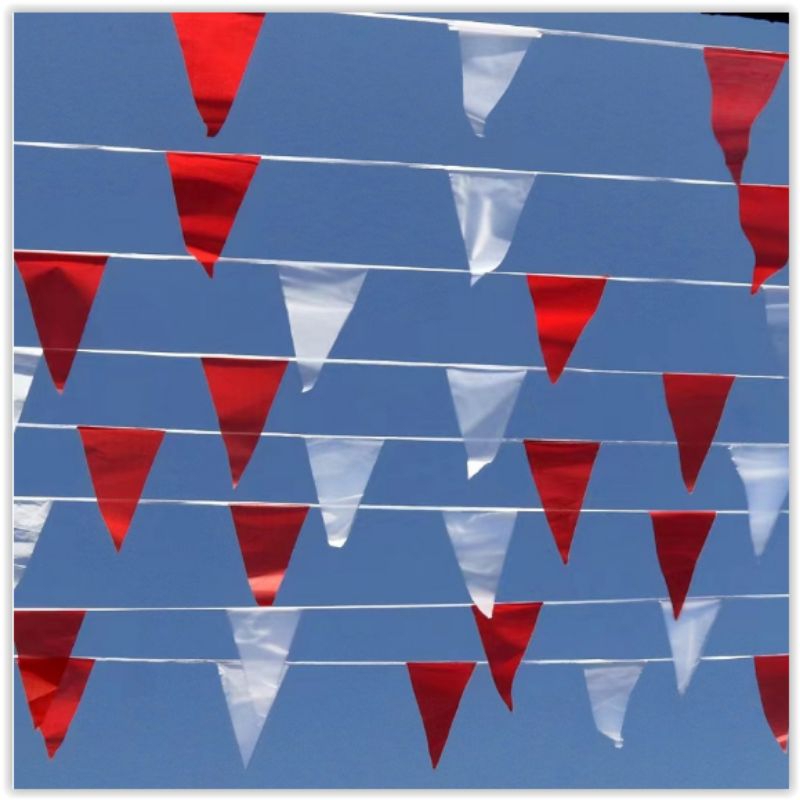 bendera segitiga merah putih bendera karnaval 5 meter bendera kain