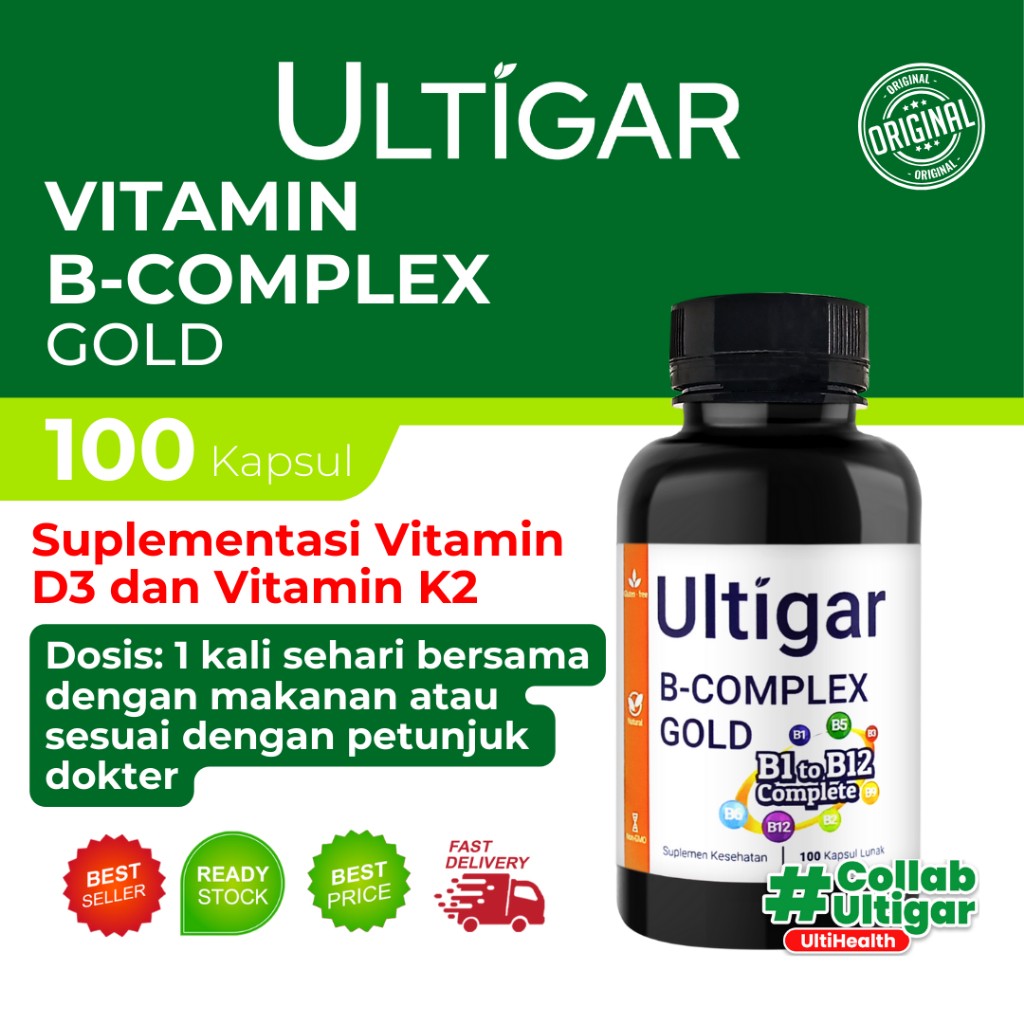 ULTIGAR B-COMPLEX GOLD ISI 100