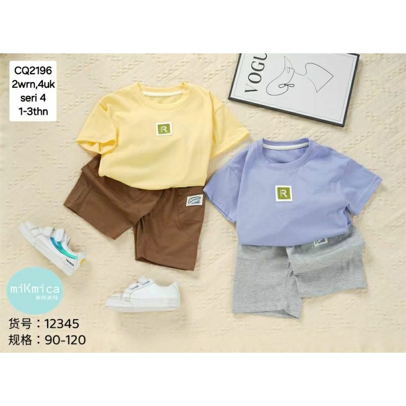 Setelan Pendek Import Kids