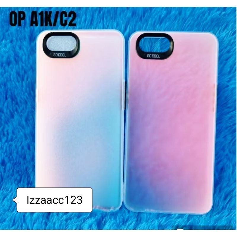 Sofecese Hardcase IMD Glossy HP Realme C2/A1K Camera Profesional Case Protection